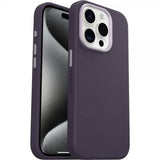 Otterbox iPhone 15 Pro Cover Symmetry Kaktus Læder MagSafe Plum Luxe