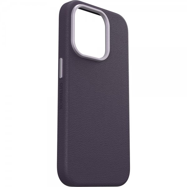 Otterbox iPhone 15 Pro Cover Symmetry Kaktus Læder MagSafe Plum Luxe