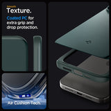 Spigen iPhone 15 Pro Cover Thin Fit Abyss Green