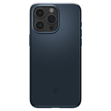 Spigen iPhone 15 Pro Cover Thin Fit Metal Slate
