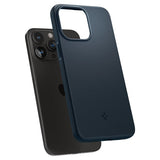 Spigen iPhone 15 Pro Cover Thin Fit Metal Slate