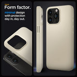 Spigen iPhone 15 Pro Cover Thin Fit Mute Beige