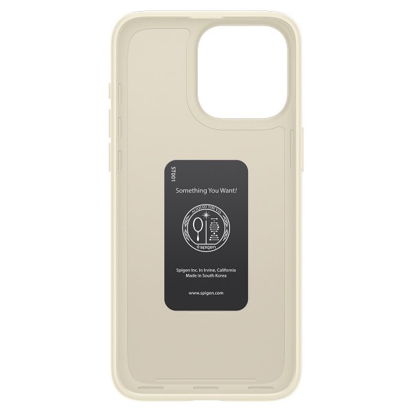 Spigen iPhone 15 Pro Cover Thin Fit Mute Beige
