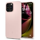 Spigen iPhone 15 Pro Cover Thin Fit Pink Sand