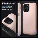 Spigen iPhone 15 Pro Cover Thin Fit Pink Sand