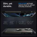 Spigen iPhone 15 Pro Cover Tough Armor MagFit Gunmetal