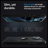 Spigen iPhone 15 Pro Cover Tough Armor MagFit Sort