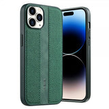 X-Level iPhone 15 Pro Cover Stoftekstur Grøn