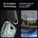 Spigen iPhone 15 Pro Cover Ultra Hybrid Crystal Clear