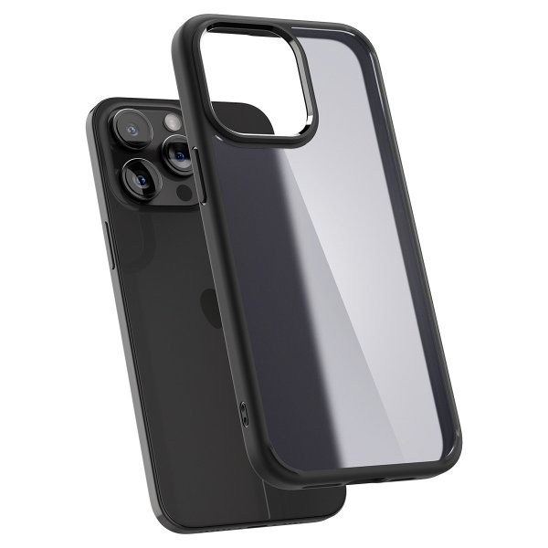 Spigen iPhone 15 Pro Cover Ultra Hybrid Frost Black