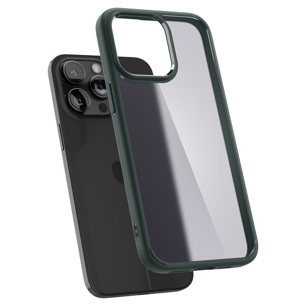Spigen iPhone 15 Pro Cover Ultra Hybrid Frost Green