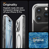 Spigen iPhone 15 Pro Cover Ultra Hybrid MagFit Carbon Fiber
