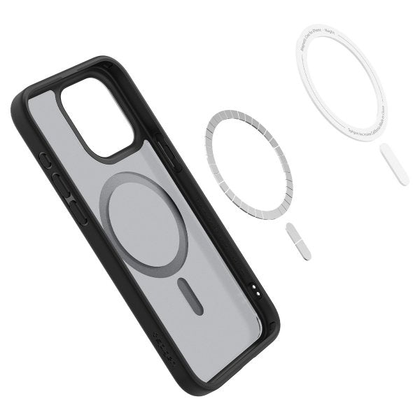 Spigen iPhone 15 Pro Cover Ultra Hybrid MagFit Frost Black