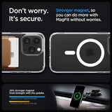 Spigen iPhone 15 Pro Cover Ultra Hybrid MagFit Frost Clear