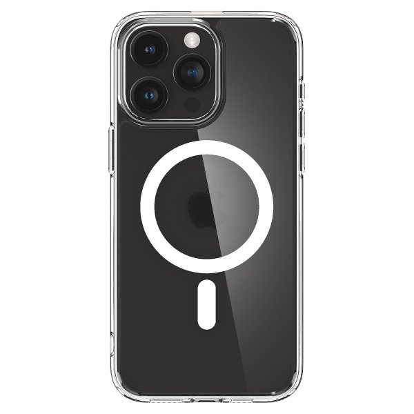 Spigen iPhone 15 Pro Cover Ultra Hybrid MagFit Frost Clear