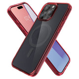 Spigen iPhone 15 Pro Cover Ultra Hybrid MagFit Frost Deep Red