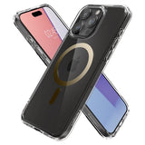 Spigen iPhone 15 Pro Cover Ultra Hybrid MagFit Guld