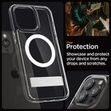 Spigen iPhone 15 Pro Cover Ultra Hybrid S MagFit Crystal Clear