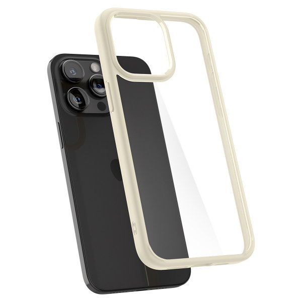 Spigen iPhone 15 Pro Cover Ultra Hybrid Mute Beige