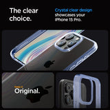 Spigen iPhone 15 Pro Cover Ultra Hybrid Sky Crystal