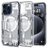 Spigen iPhone 15 Pro Cover Ultra Hybrid Zero One MagFit Hvid