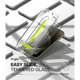Ringke iPhone 15 Pro Skærmbeskyttelse Easy Slide 2-pak