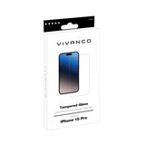 Vivanco iPhone 15 Pro Skærmbeskyttelse Hærdet Glas