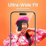 PanzerGlass iPhone 15 Pro Skærmbeskytter Ultra-Wide Fit EasyAligner