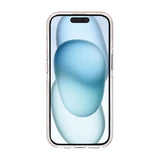 Rvelon iPhone 15 Cover Forstærkede Hjørner Hvid