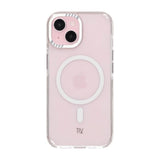 Rvelon iPhone 15 Cover Forstærkede Hjørner Hvid