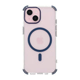 Rvelon iPhone 15 Cover Forstærkede Hjørner Blå