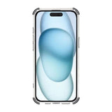 Rvelon iPhone 15 Cover Forstærkede Hjørner Sort