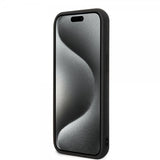 Karl Lagerfeld iPhone 15 Cover 3D Rubber Karl & Choupette Sort