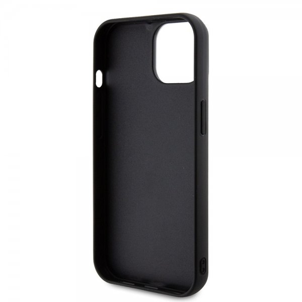 Karl Lagerfeld iPhone 15 Cover 3D Rubber Karl Sort