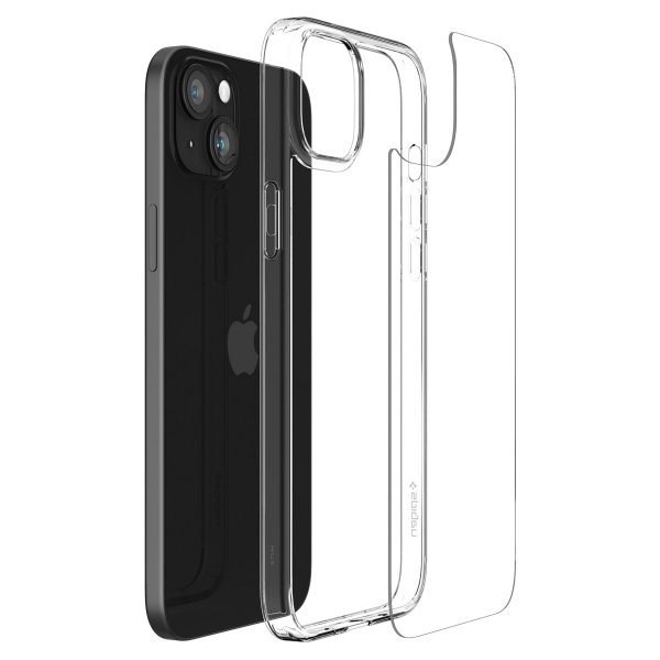 Spigen iPhone 15 Cover Air Skin Hybrid Crystal Clear