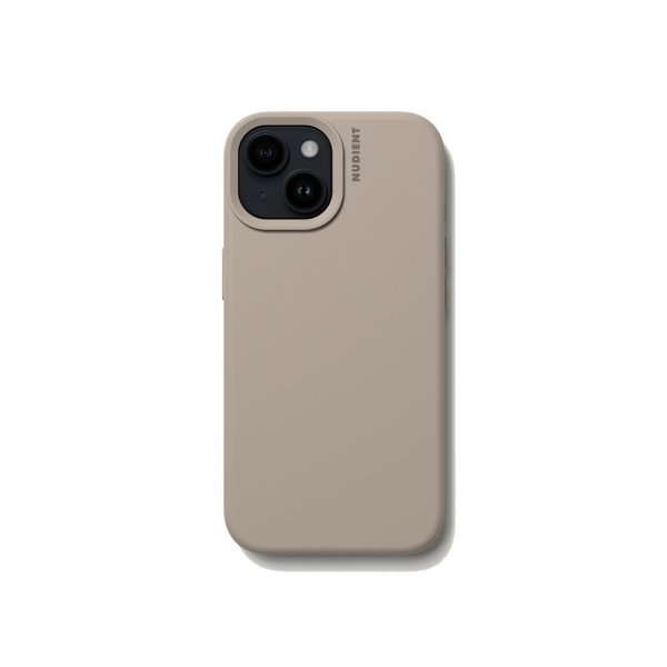 Nudient iPhone 15 Skal Base Case Stone Beige