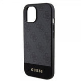Guess iPhone 15 Cover Bottom Stripe MagSafe Sort