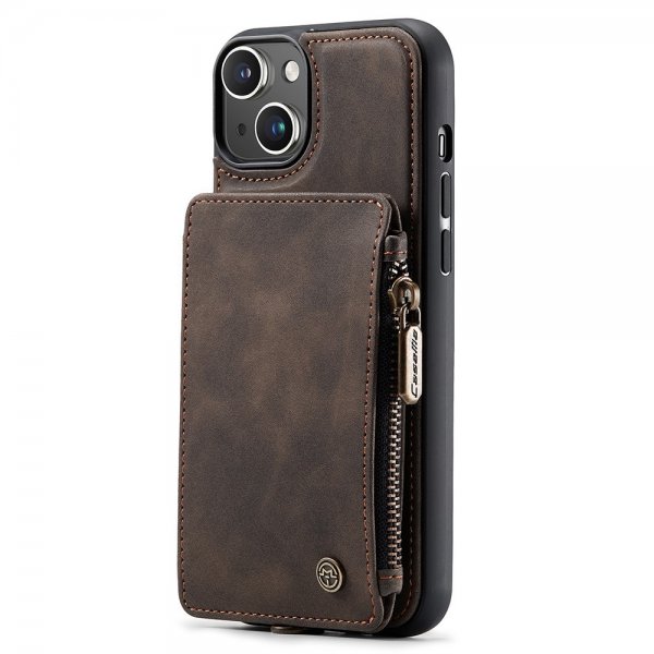 CaseMe iPhone 15 Cover C20 Series Kaffe