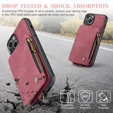 CaseMe iPhone 15 Cover C20 Serie Rød