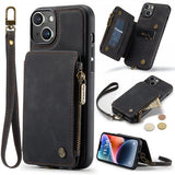 CaseMe iPhone 15 Cover C20 Serie Sort