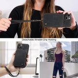CaseMe iPhone 15 Cover C20 Serie Sort