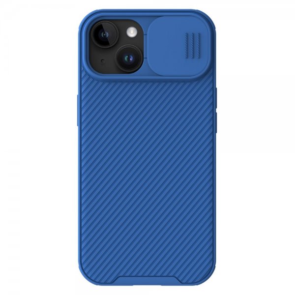 Nillkin iPhone 15 Cover CamShield MagSafe Blå