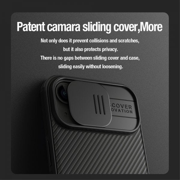 Nillkin iPhone 15 Cover CamShield MagSafe Blå