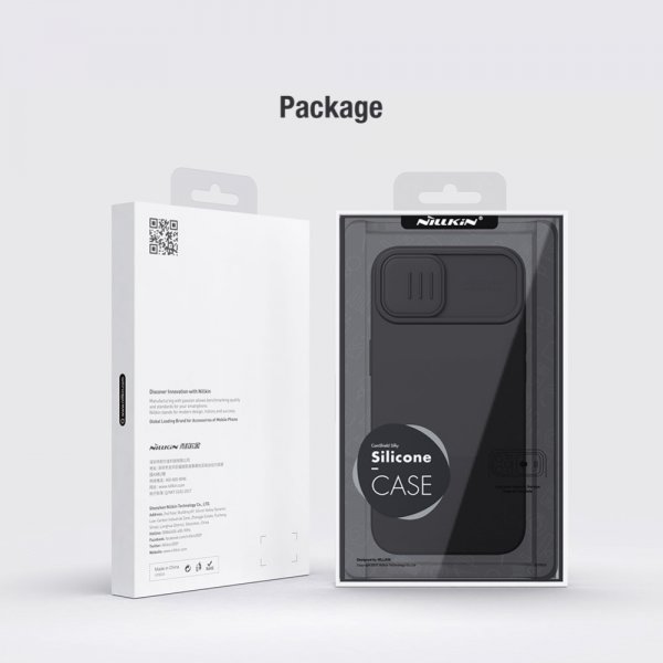 Nillkin iPhone 15 Cover CamShield Silky Grøn