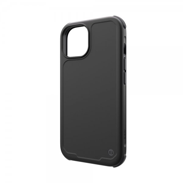 Clckr iPhone 15 Cover Carbon MagSafe Sort