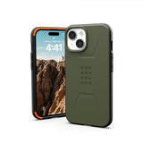Urban Armor Gear (UAG) iPhone 15 Cover Civilian MagSafe Olive Drab