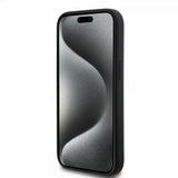 Lacoste iPhone 15 Cover Croc Logo MagSafe Sort
