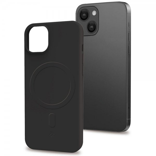 Celly iPhone 15 Cover CROMOMAG Sort