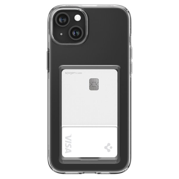 Spigen iPhone 15 Cover Crystal Slot Krystalklar