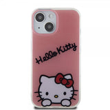 Hello Kitty iPhone 15 Cover Daydreaming Crossbody Pink